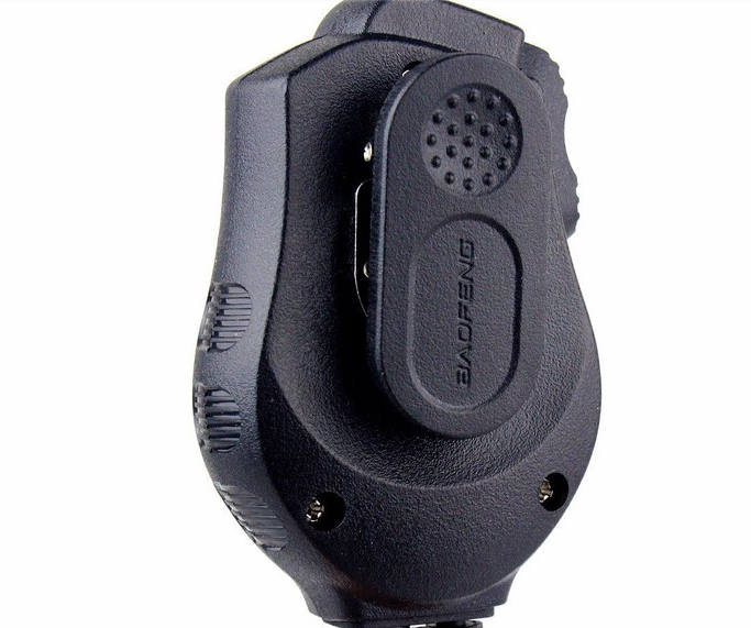 Walkie Talkie Handheld Microphone Speaker with Dual PushtoTalk PTT for Baofeng Radio UV82