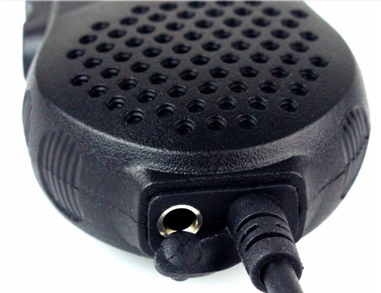 Walkie Talkie Handheld Microphone Speaker with Dual PushtoTalk PTT for Baofeng Radio UV82