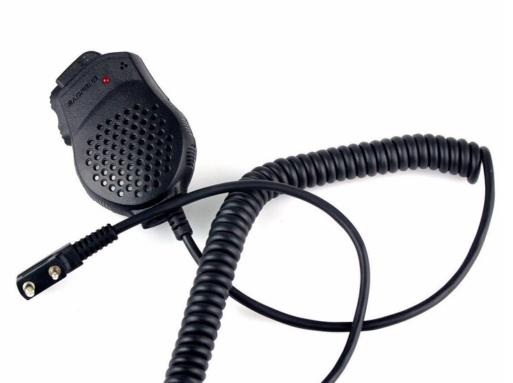 Walkie Talkie Handheld Microphone Speaker with Dual PushtoTalk PTT for Baofeng Radio UV82