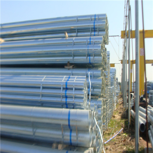 Welded ASTM A53 Grade B Sch40 PreGalvanized Round Steel Pipe