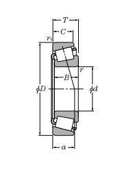 TIMKEN SKF FBF 30315 Tapered Roller BearingStandard TolerancePressed Steel Cage