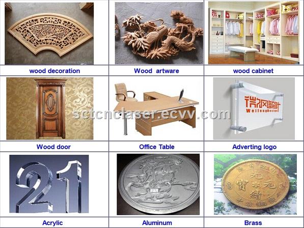 SCTS1212 Stone wood metal engraving CNC router