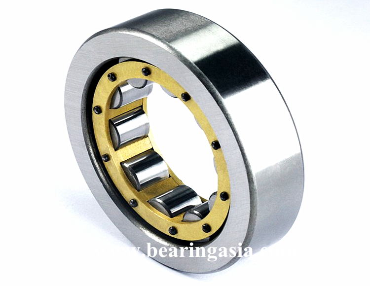 NJ1022 Cylindrical Roller BearingMud Pump Bearing Single RowStraight BoreNormal Clearance