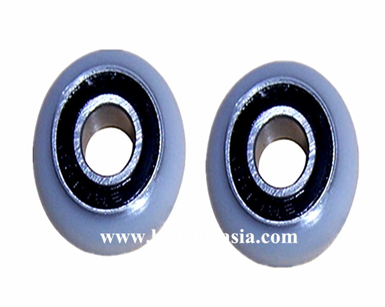 nylon roller sliding door furniture used plastic nylon roller bearing 605 bearing