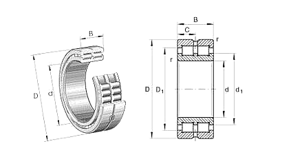 FAG SKF FBF bearing NJ320 Cylindrical Roller Bearing 42320 In Large Stock