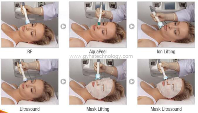 4in1 facial skin care RFvacuum hydra facial machine 4in1 facial skin care RFvacuum hydra facial machine