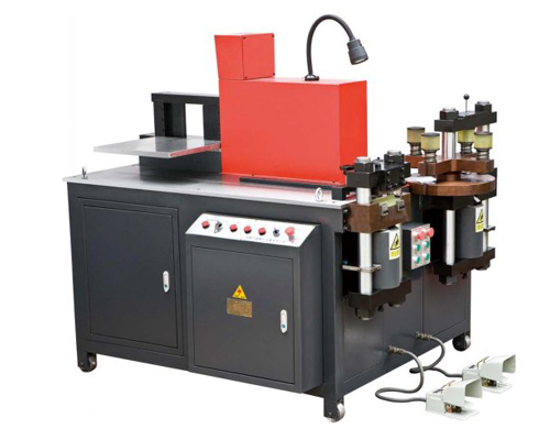 230V 50HZ 3P hydraulic copper busbar processing machine