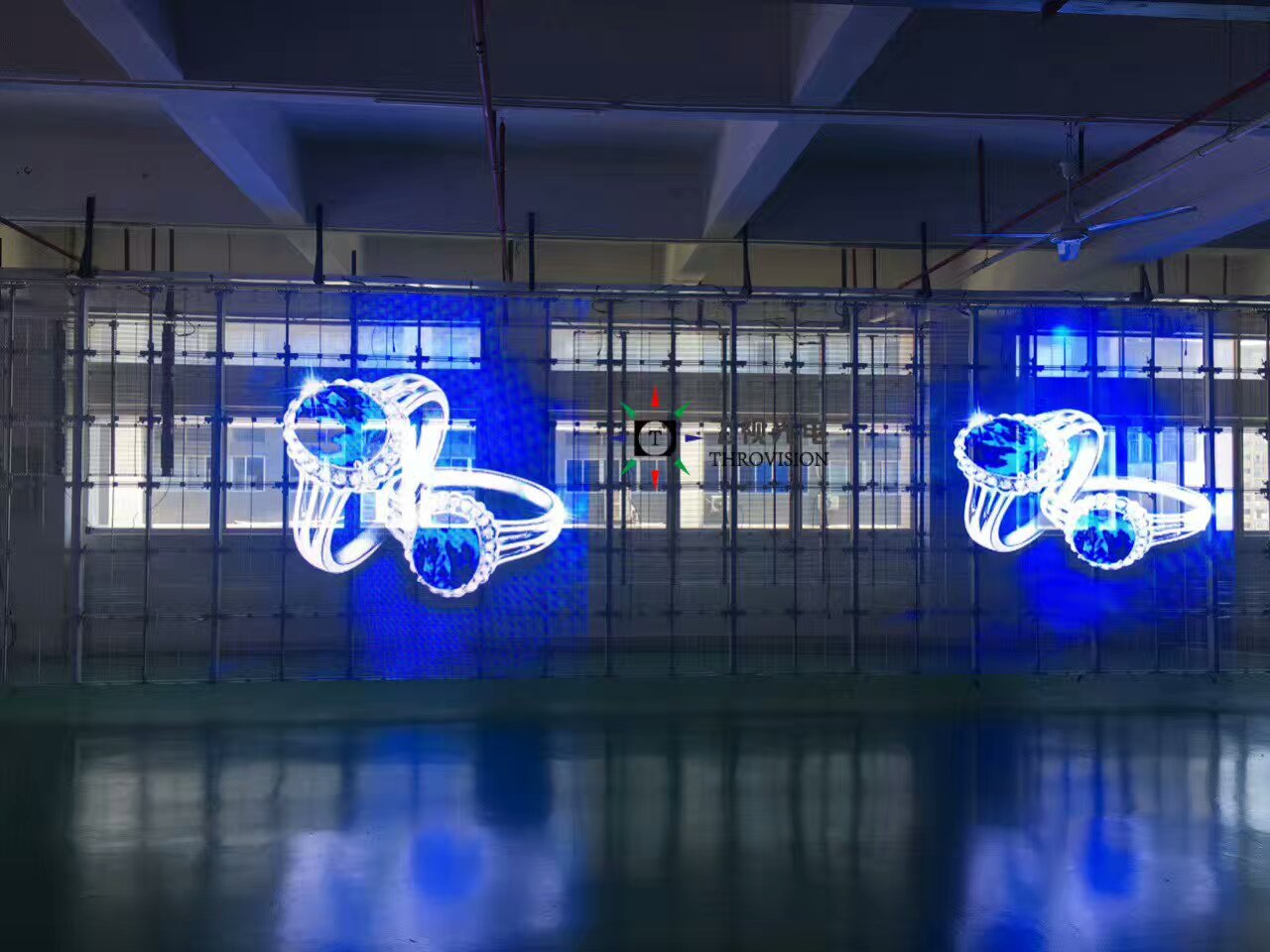 Transparent LED screens in stock