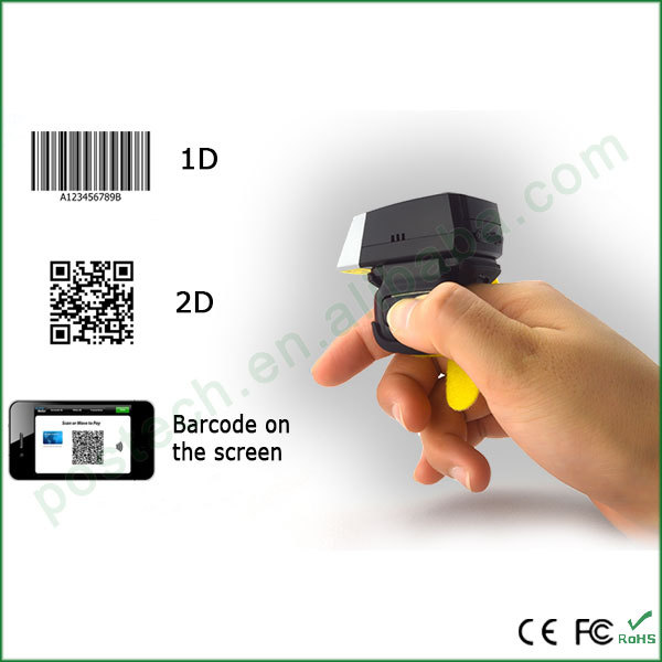 FS02 mini wearable bluetooth android barcode for warehouse