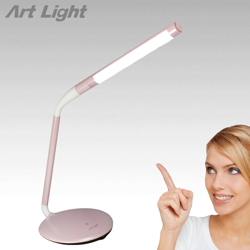 Fashionable pearl white nightling mode LED table lighting working lamp