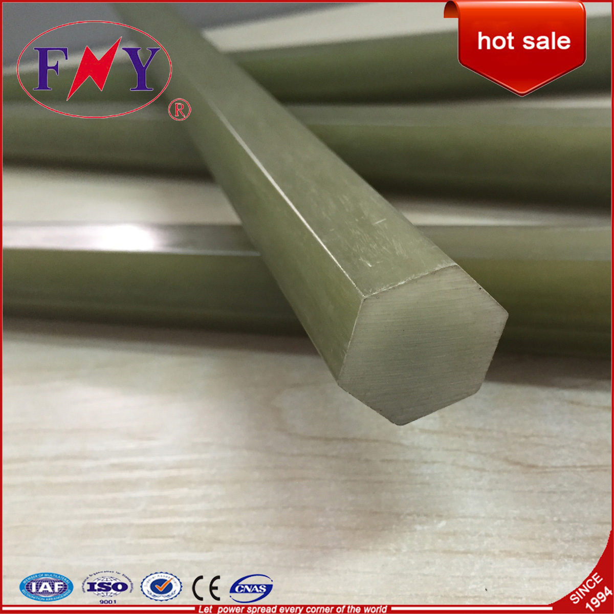 Hexagonal Fiberglass Rod