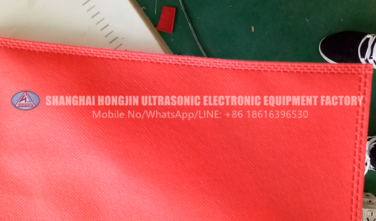 Industrial Electronic Non Woven Bags Ultrasonic Sewing Sealing Making Machine