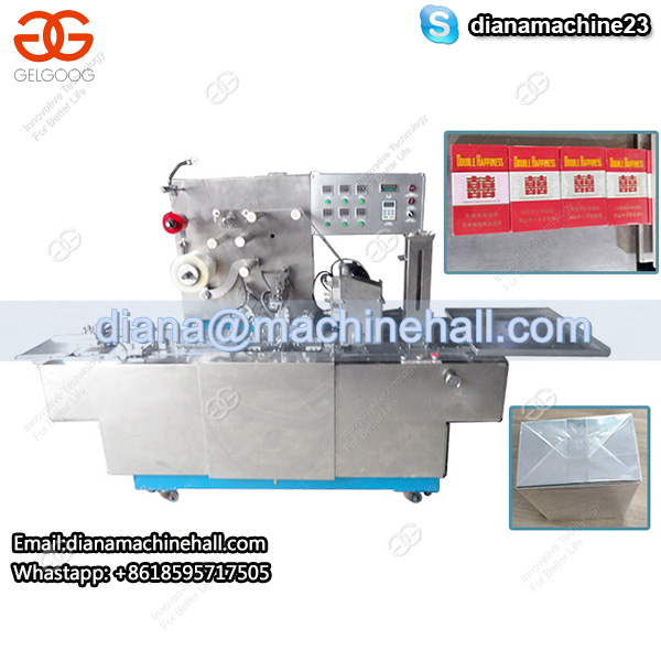 Tea Box Cellophane Wrapping Machine