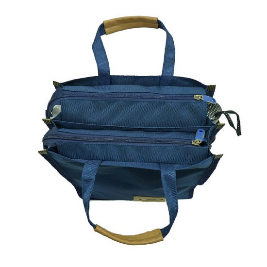 Custom Unisex Oxford Tote Shoulder Messenger School Bag