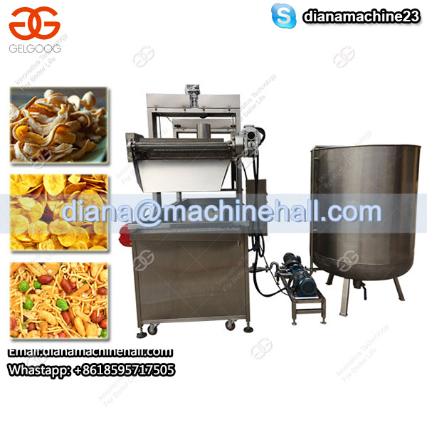 Continuous Peanut Fryer Machine