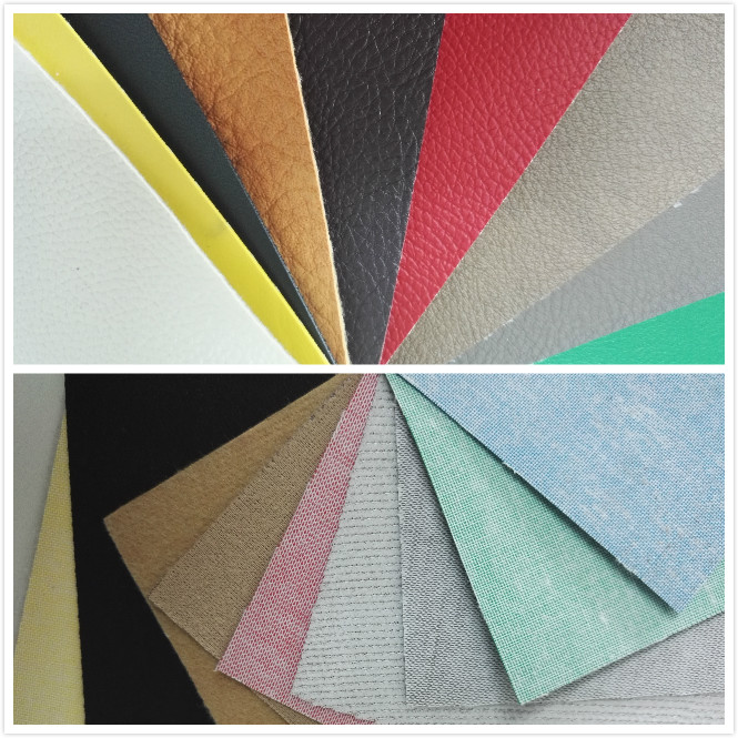 PVC and PU stock leather