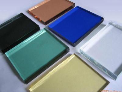 Tinted float glass