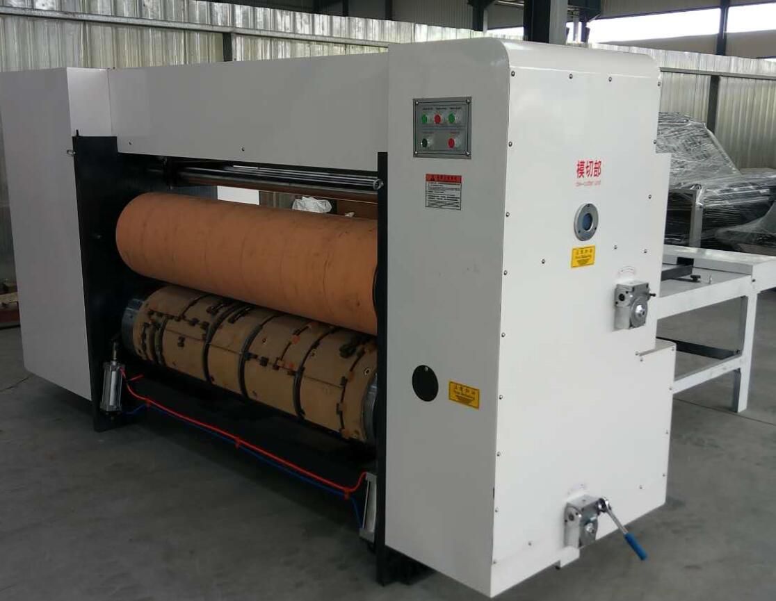 Carton box production rotary die cutting machine