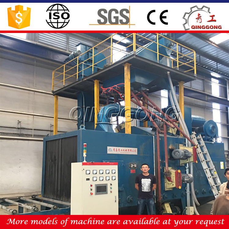 H Beam Roller Conveyor Shot Blasting Machine Price