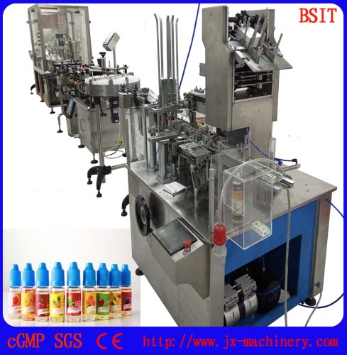 E liquid Filling Product Line with GMP Standard for Ecigarette high spped