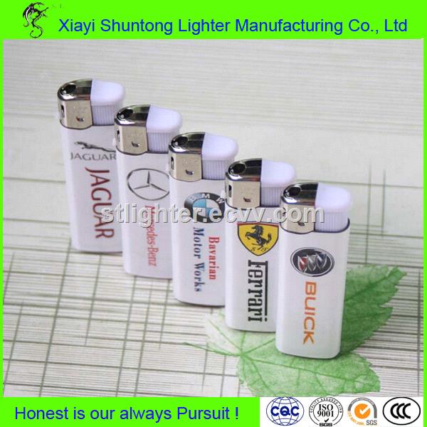 Factory wholeasle disposable plastic gas colored lighter