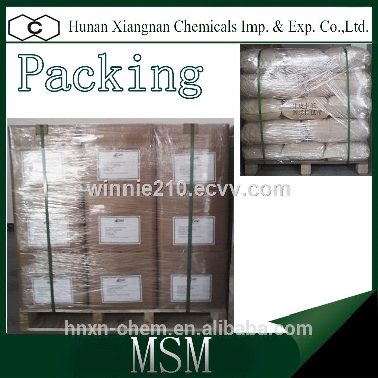 Bodybuilding Supplements Methyl Sulfone High Purity 999 MSM