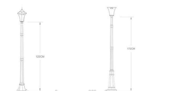 Black Solar Powered Post Base Mount Deck Post Light by Festive Lights