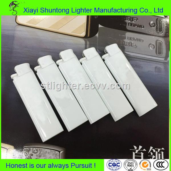 Factory custom bulk cheap plastic electronic butane gas cigarette cricket lighter