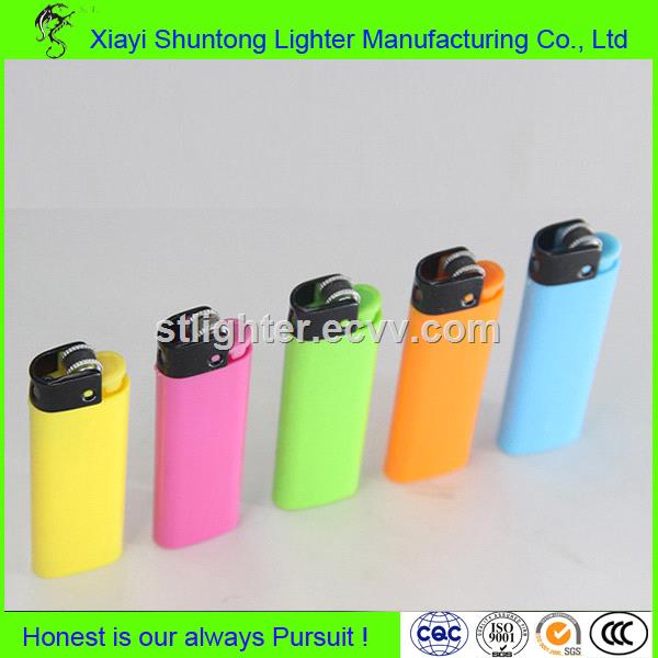 Factory custom bulk cheap plastic electronic butane gas cigarette cricket lighter