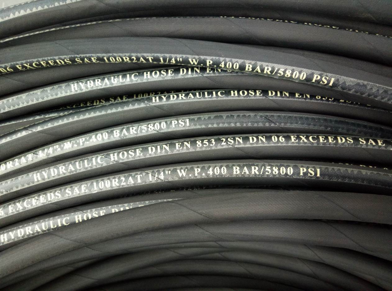 Brake hose high pressure rubber hose hydraulic hose