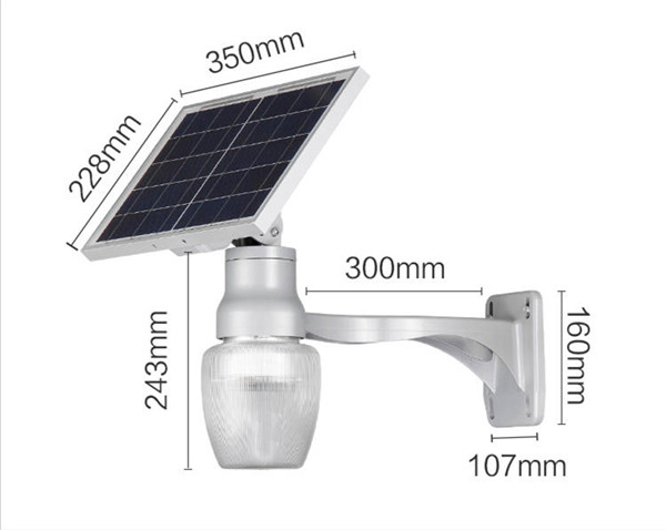 HUIFO 6w higher powerful solar road light
