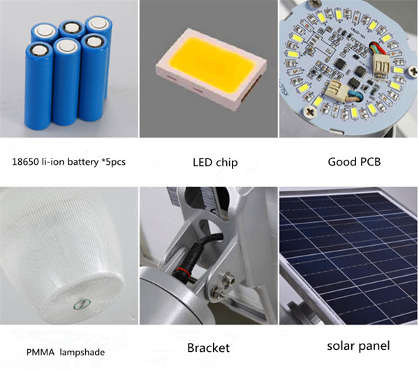 HUIFO 6w higher powerful solar road light