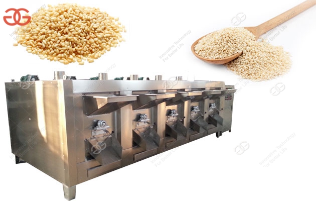 sesame seeds roasting machine