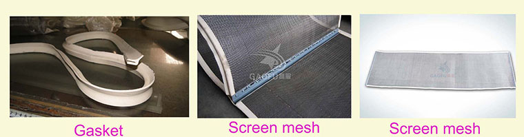 Linear carbon steel high frequency vibrating screen with big capacity
