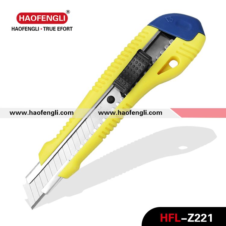 HFL 221 ABS Grip AutoLock Super Snap Blade Utility Knife