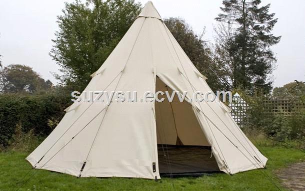5m high quality cotton tipi tent teepee