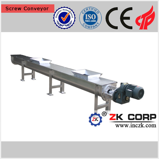 Tube Type Screw Conveyor in Mining Industry