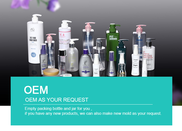 MANUFACTURER PET 6OZ PLASTIC HAIR SHAMPOO PLASTIC BOTTLES