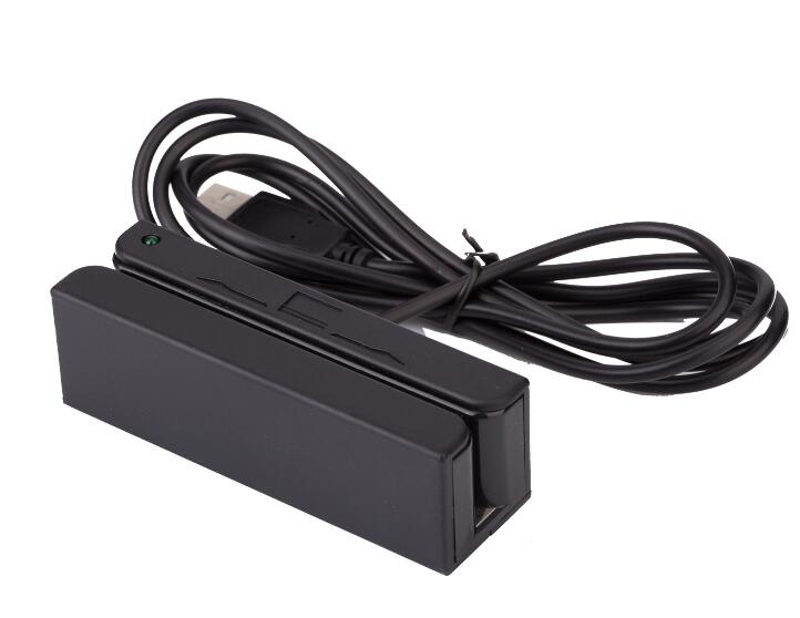 HiLoco Magnetic Stripe Card Reader full 3 tracks HID MAC OS and Android USB swipe card reader