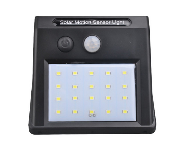 20 led Solar Power Motion Sensor Garden Security Lamp IP65 Waterproof Protection Level Solar Powered Wall Light