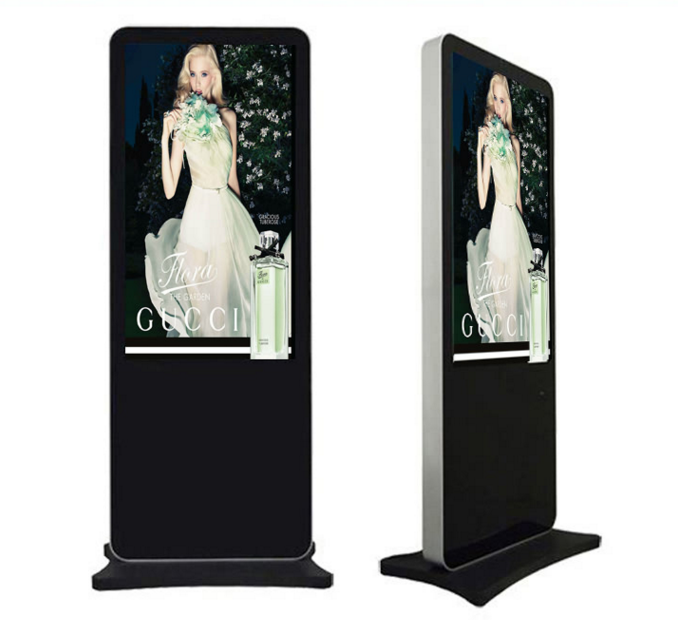 55 Inch Stand Alone digital signage Marvel Good Quality big size kiosk