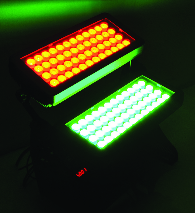 LED 72Pcs 4IN1 Waterproof Wall Washer Light