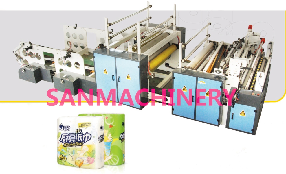 Automatic Kitchen towel rewinding machine