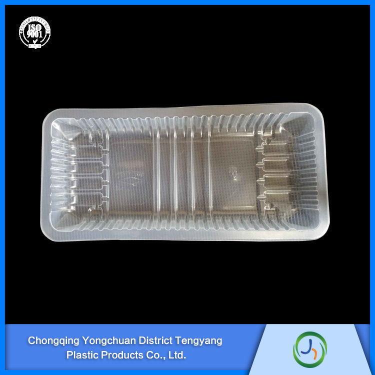 high safety home and supermaket speial plastic disposable frozen food tray