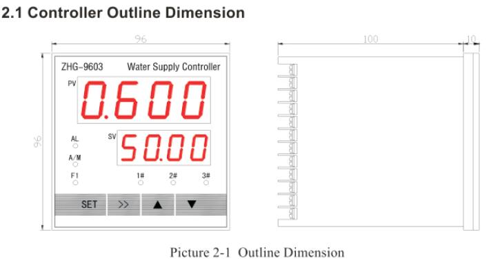 AC220V constant pressure water supply pump variable frequency controller