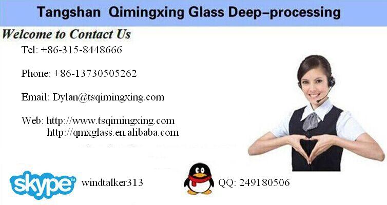 Hot sale 219mm tempered glass