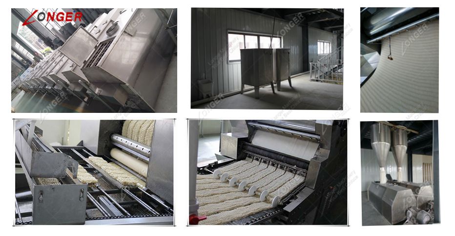 100000bags8hours Nonfried Instant Noodle Production Line