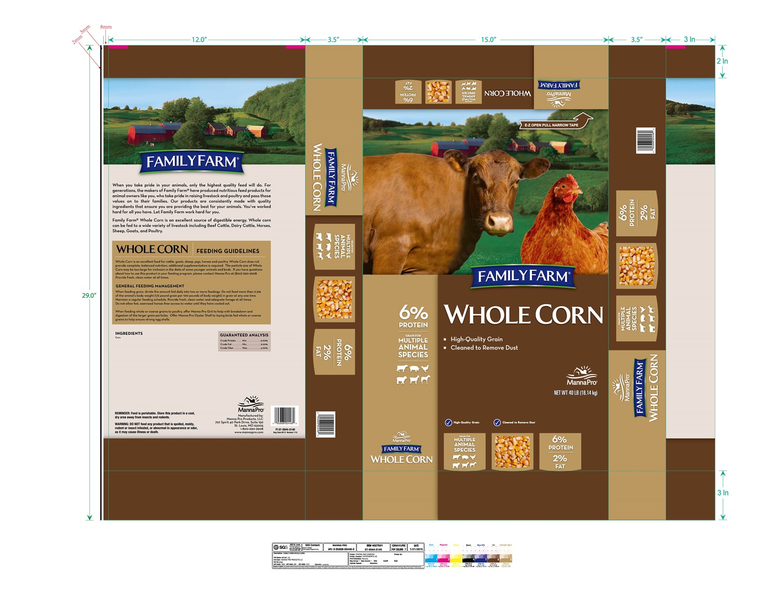 1518 Micron LowSlip BOPP Printing Film for PP Woven Bag Lamination