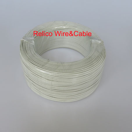 22 AWG White Color 100m Hook up Telfon Electrical Wire PFA Insulaterd Stranding Silver Plated Copper Electric Wire