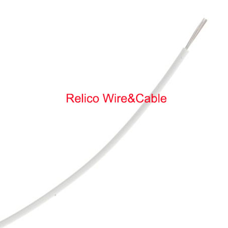 22 AWG White Color 100m Hook up Telfon Electrical Wire PFA Insulaterd Stranding Silver Plated Copper Electric Wire